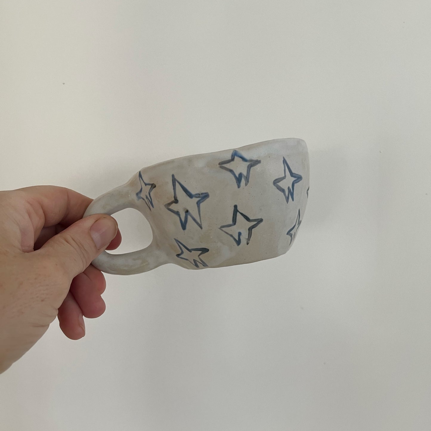 Handmade Stars Pinch Cup