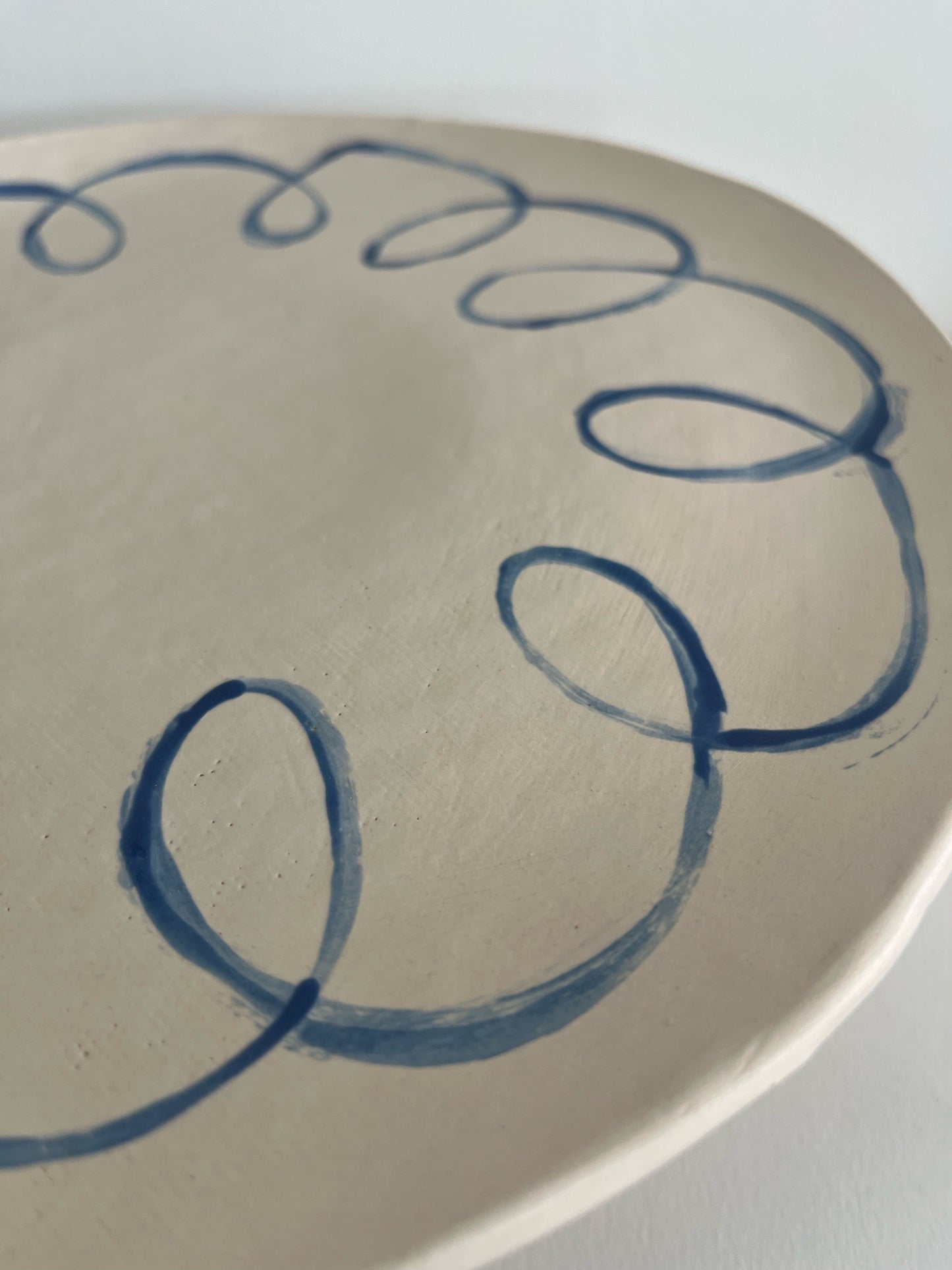 Ceramic Cake Stand - Squiggles
