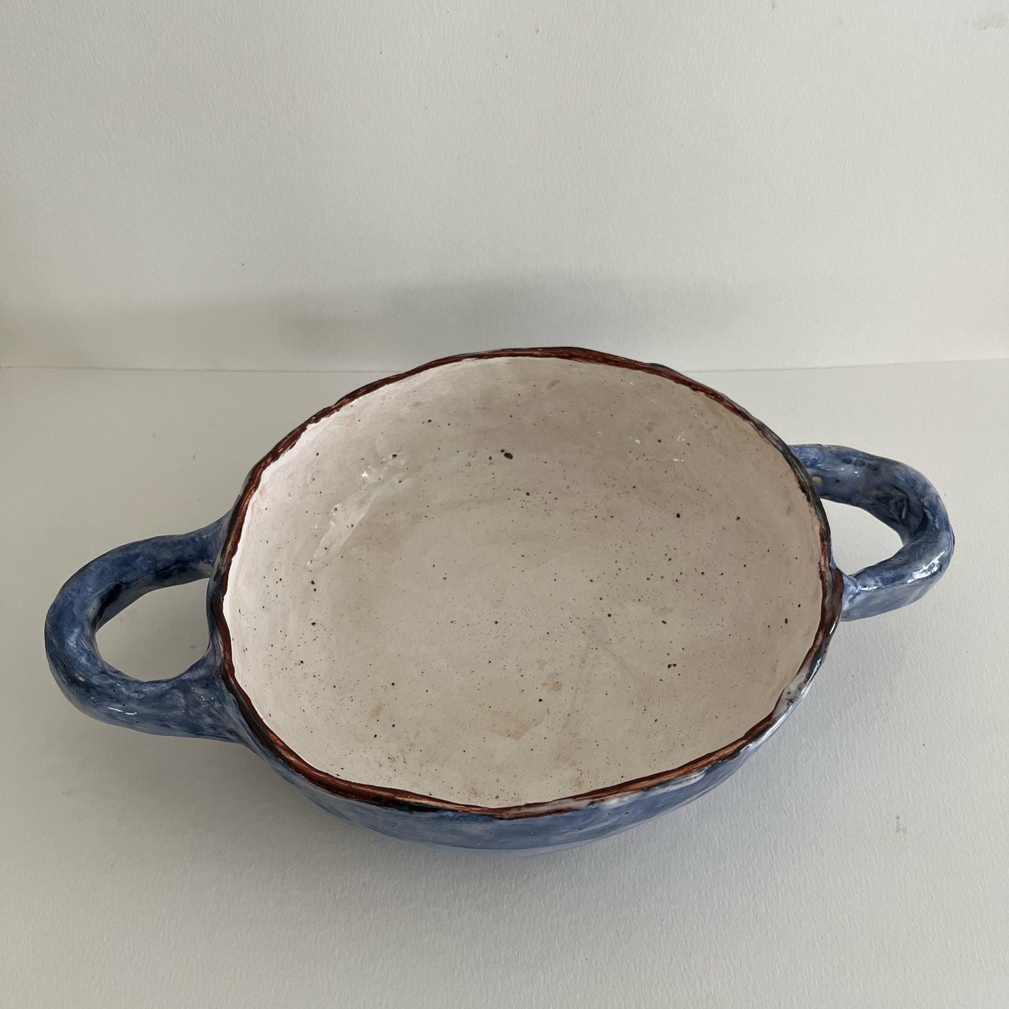 Earthenware Pinch Pot Serving Dish