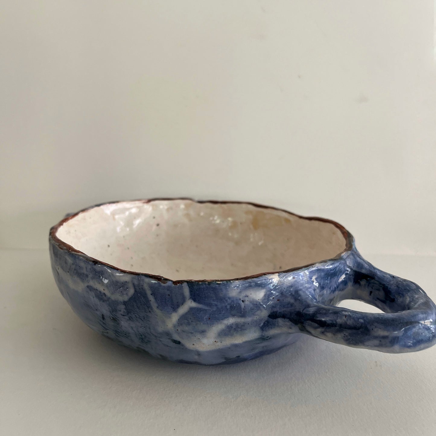 Earthenware Pinch Pot Serving Dish