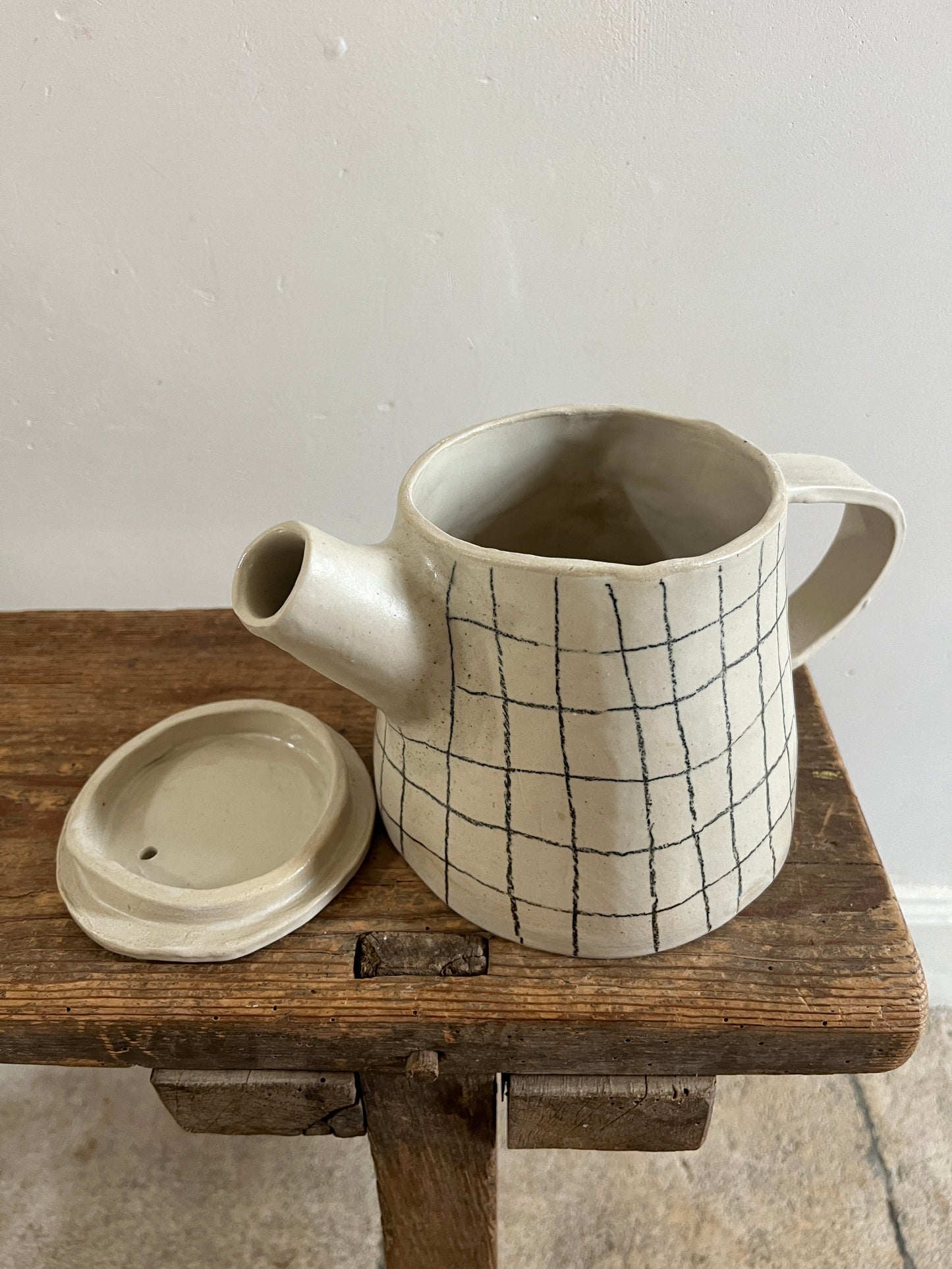 Handmade Ceramic Stoneware Teapot Made to Order