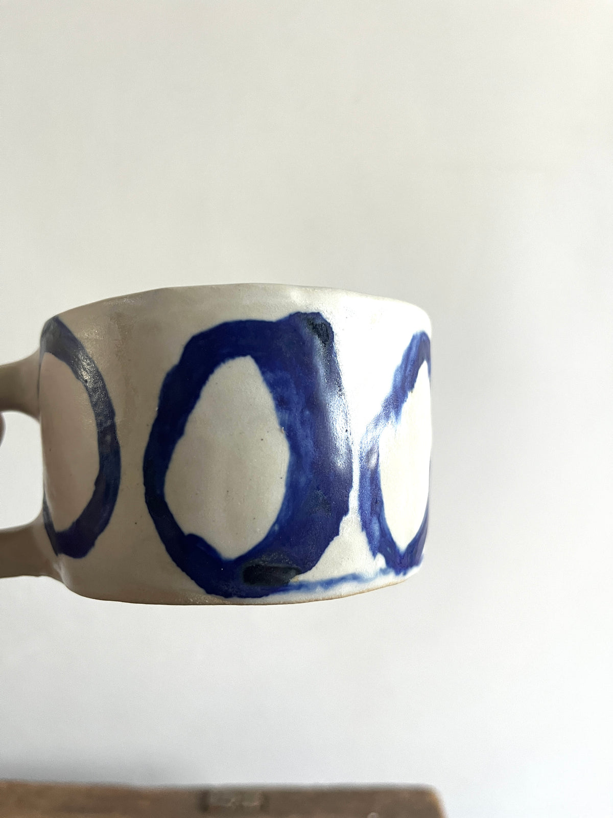 Blue Circles Cup MADE TO ORDER