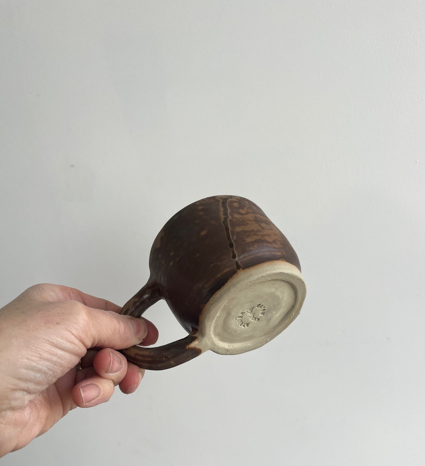 Brown Glazed Coffee Cup