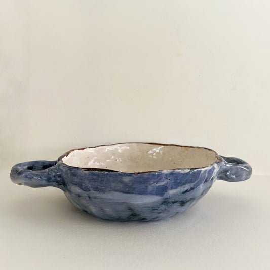 Earthenware Pinch Pot Serving Dish