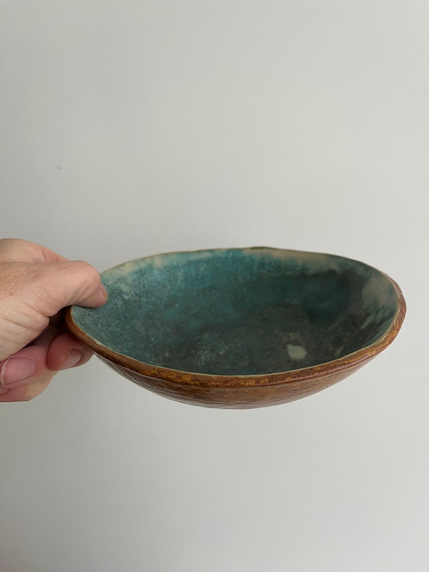 Handmade Ceramic Bowl: Natural Tones