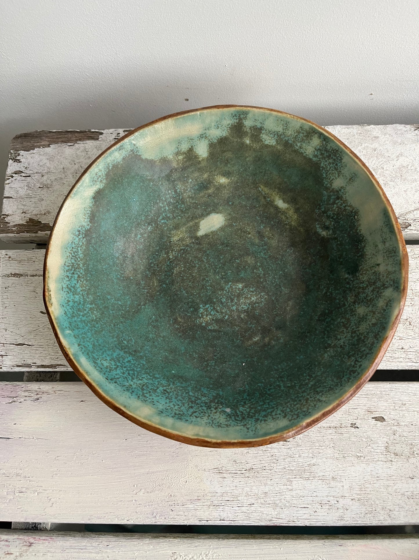 Handmade Ceramic Bowl: Natural Tones