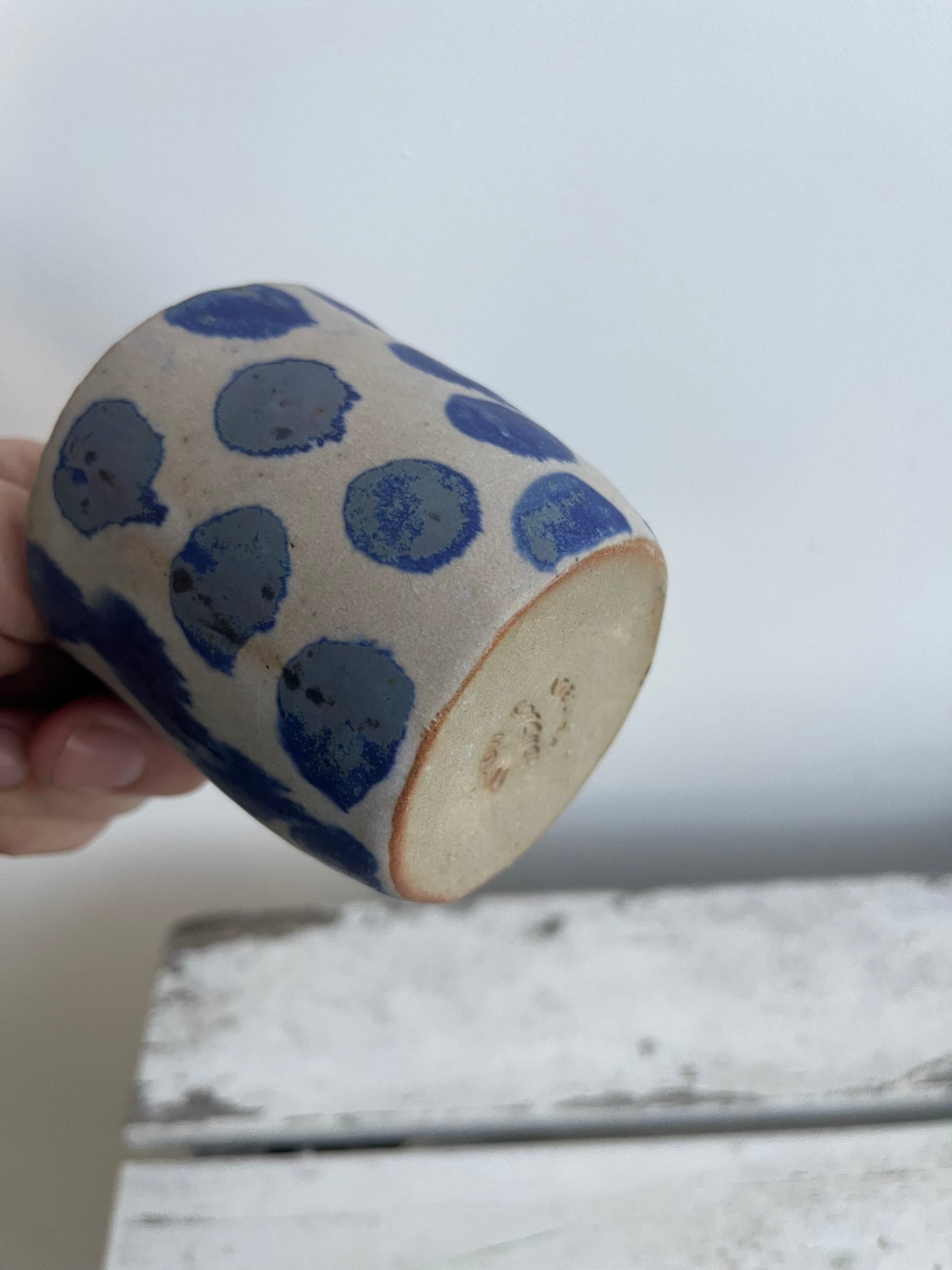 Handmade Stoneware Coffee Cup