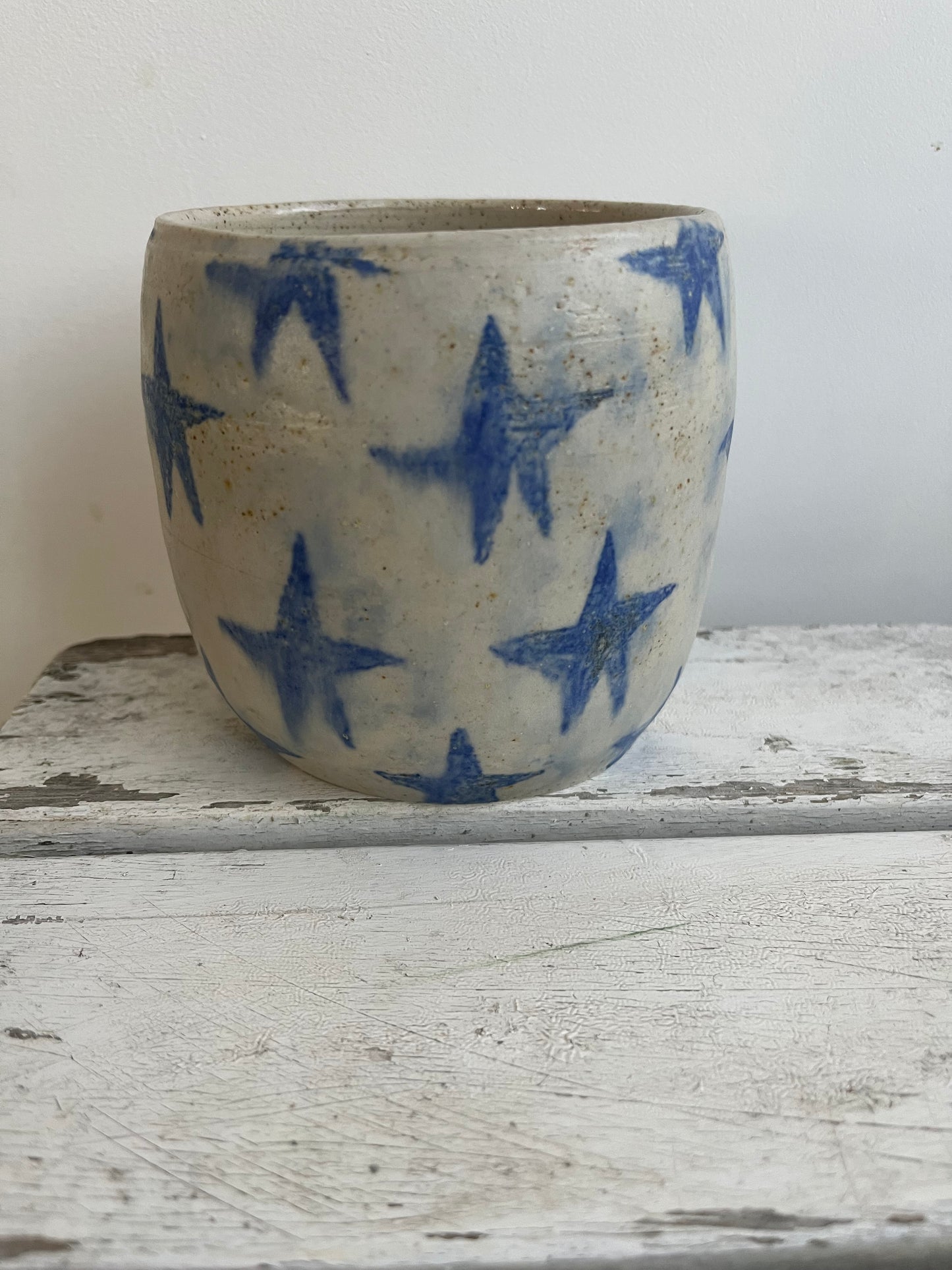 Handmade Stoneware Vase/Utensil Holder