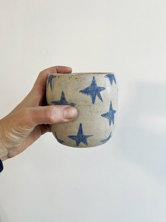 Handmade Stoneware Vase/Utensil Holder