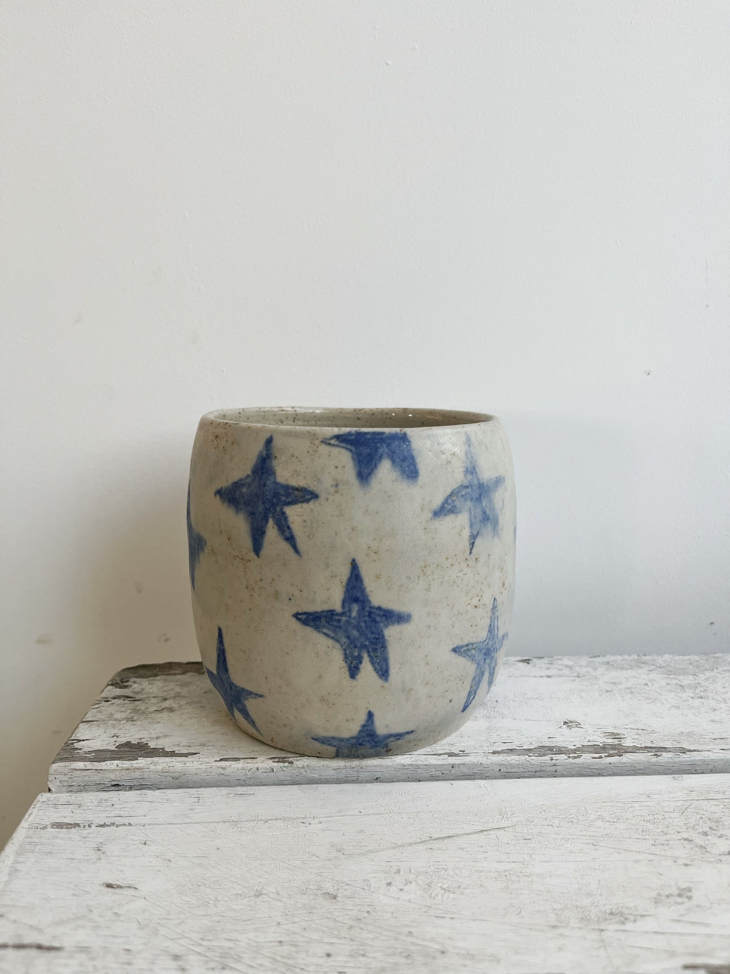 Handmade Stoneware Vase/Utensil Holder