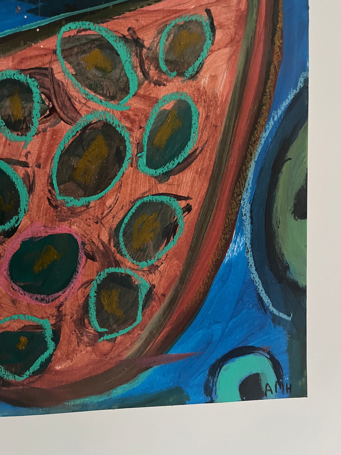 Original Abstract Mixed Media Painting