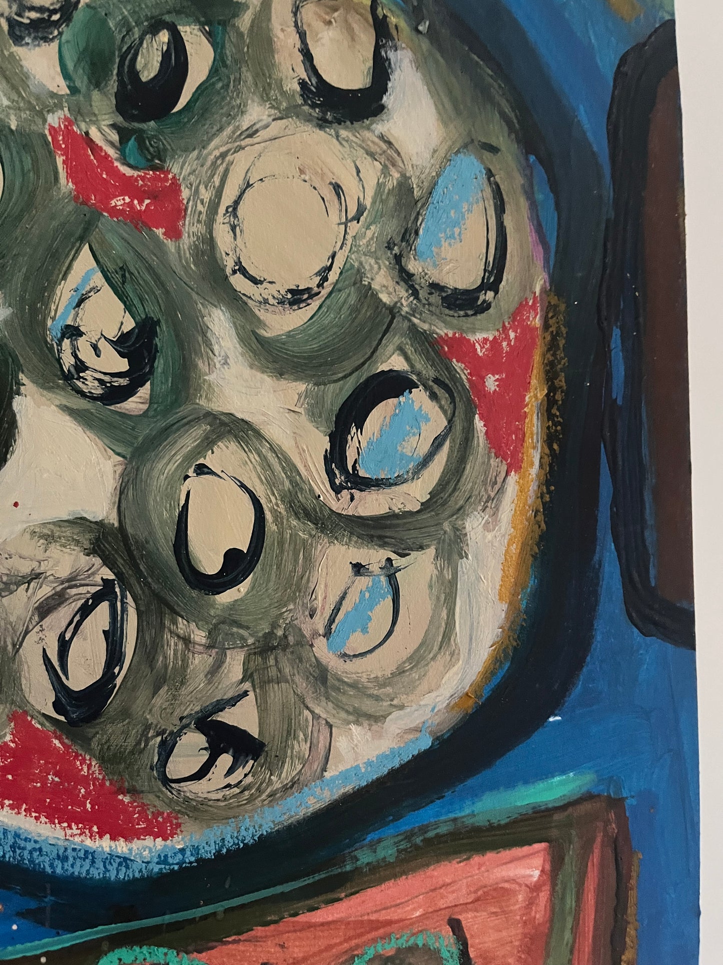 Original Abstract Mixed Media Painting