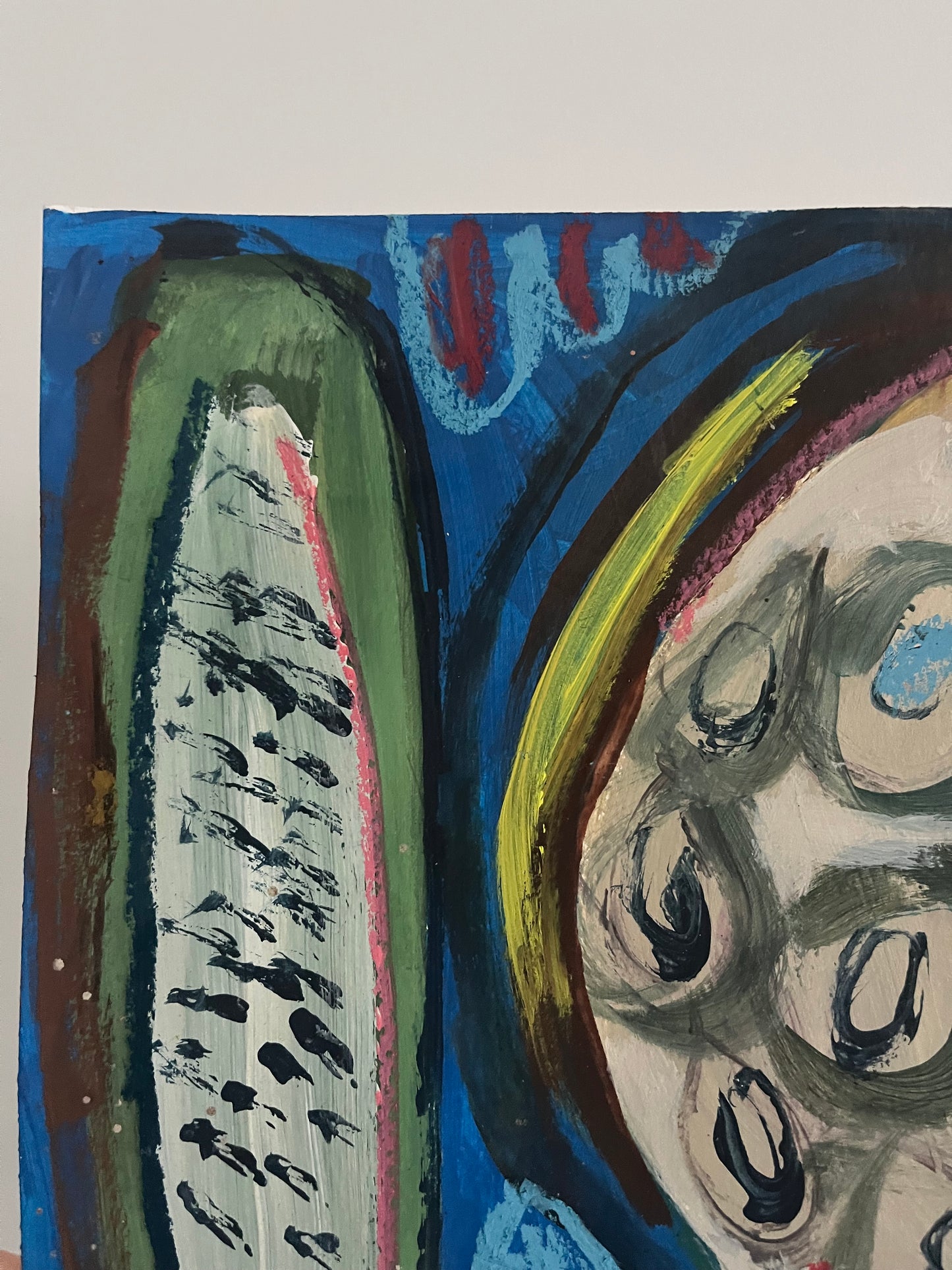 Original Abstract Mixed Media Painting