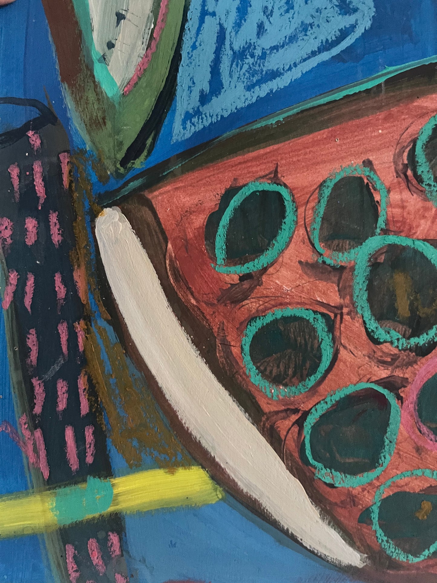 Original Abstract Mixed Media Painting