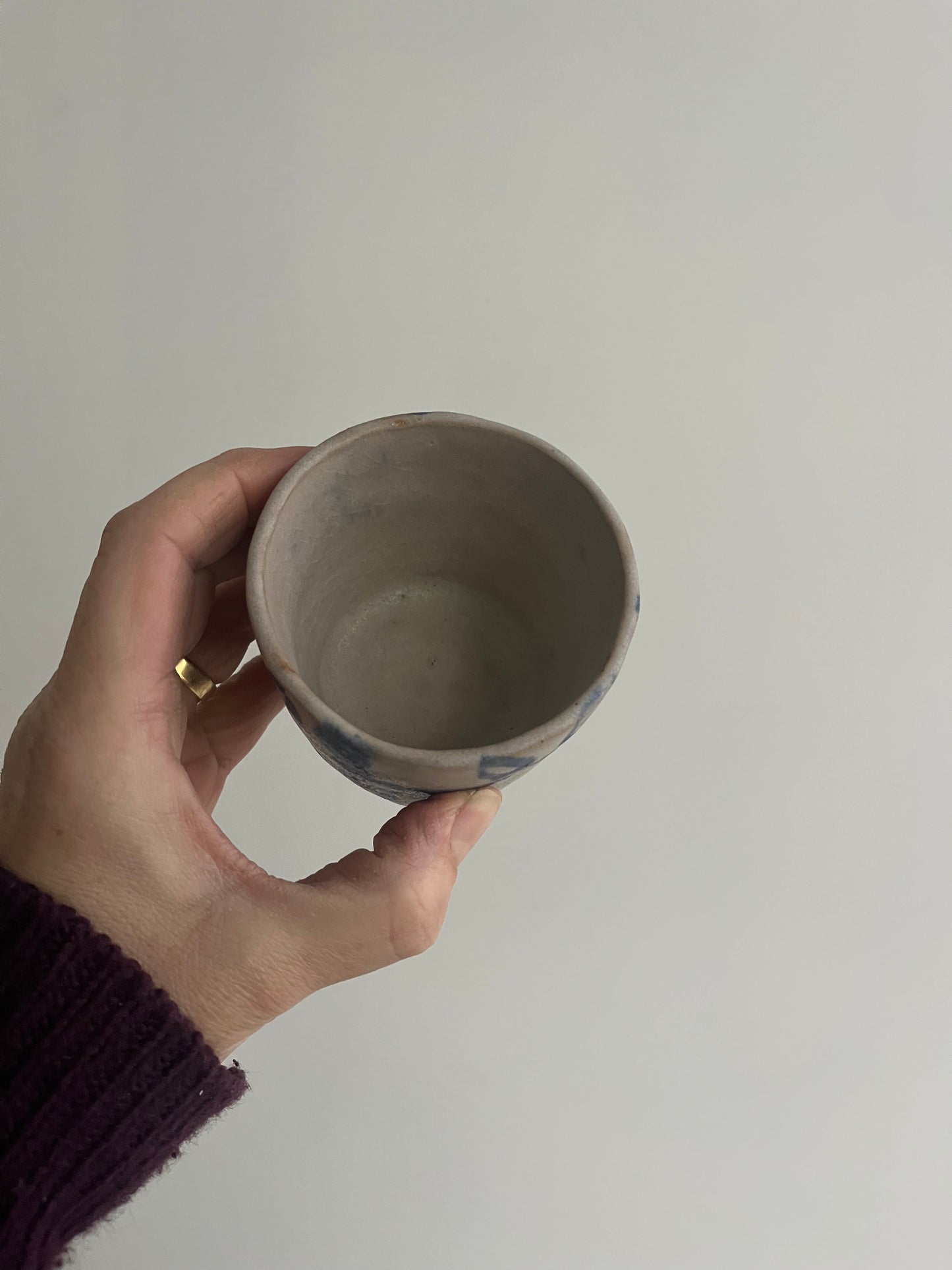 Handmade Stoneware Coffee Cup