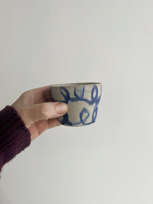 Handmade Stoneware Coffee Cup