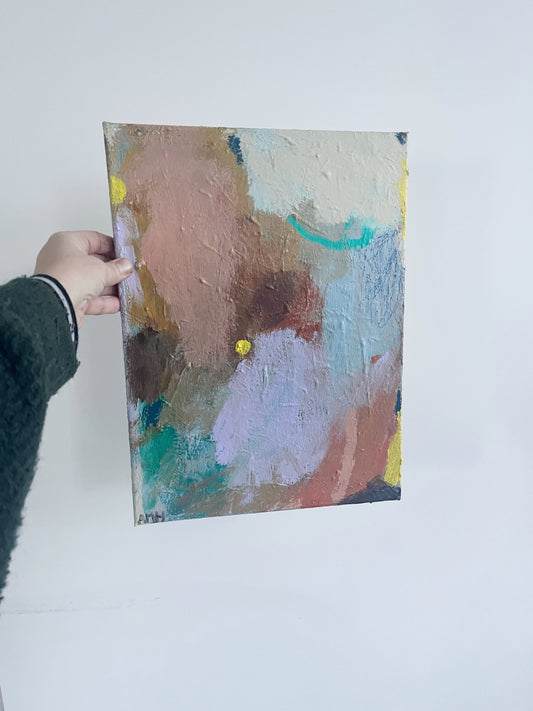 Original Abstract Painting on Canvas