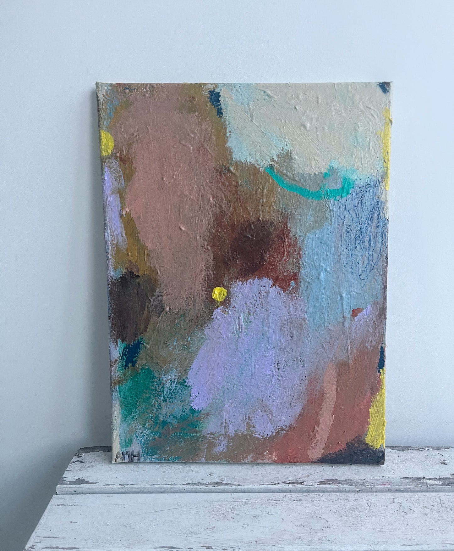 Original Abstract Painting on Canvas