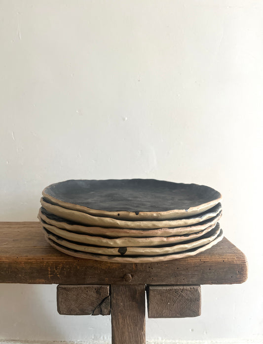 Black Matt Dinner Plates