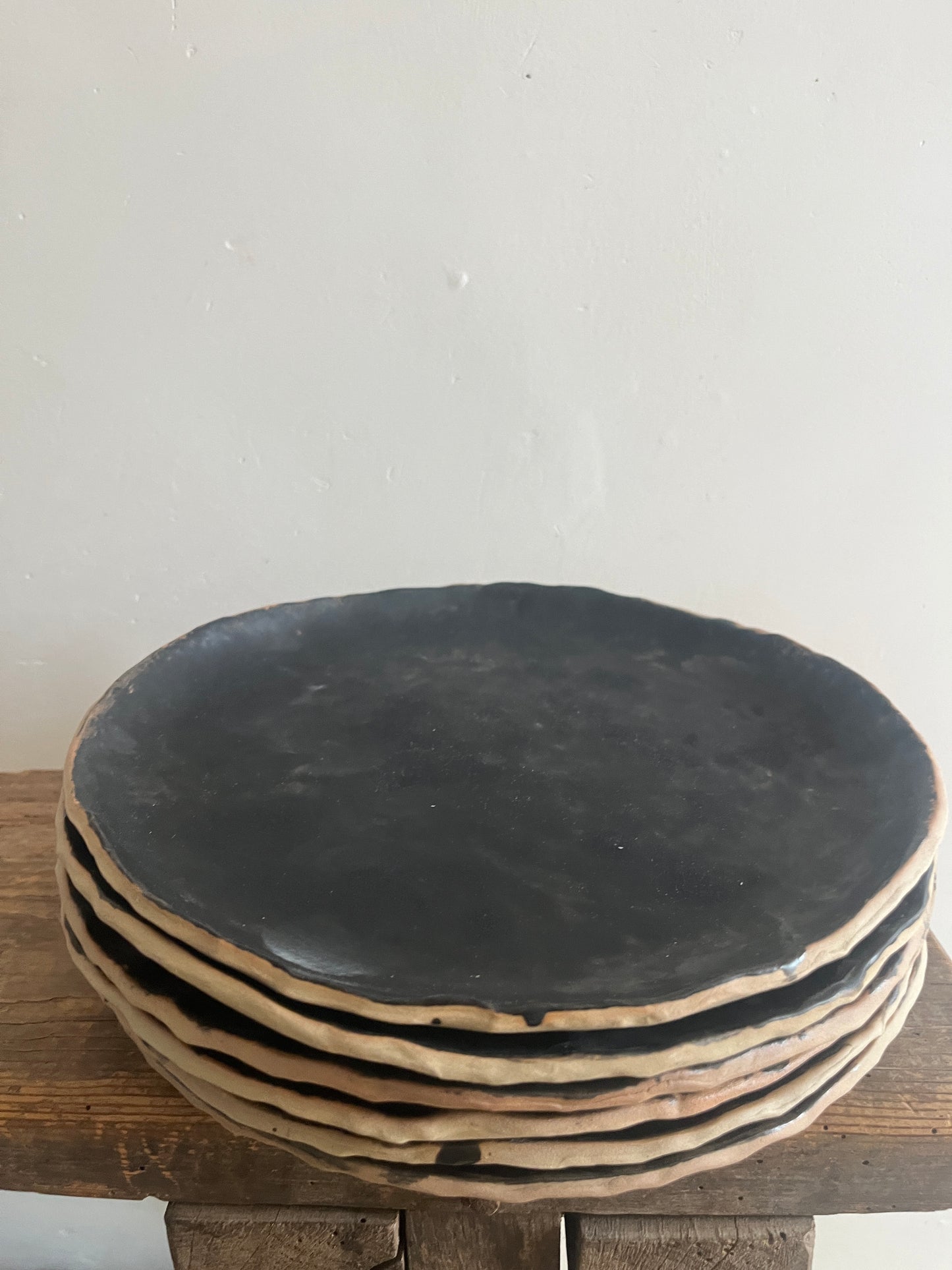 Black Matt Dinner Plates