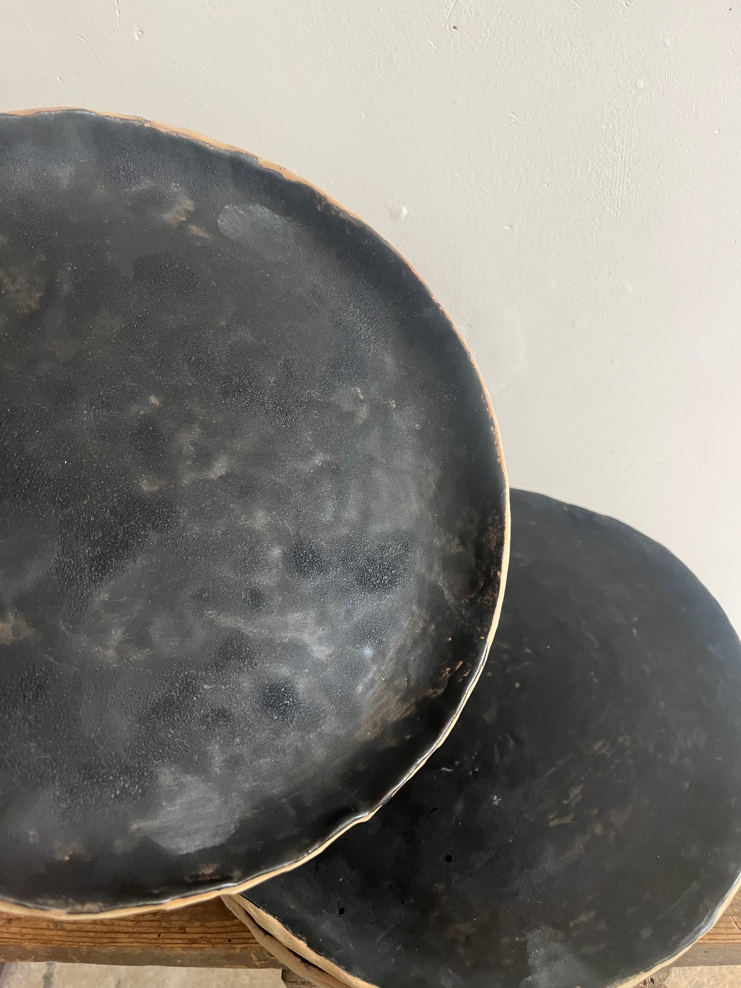 Black Matt Dinner Plates
