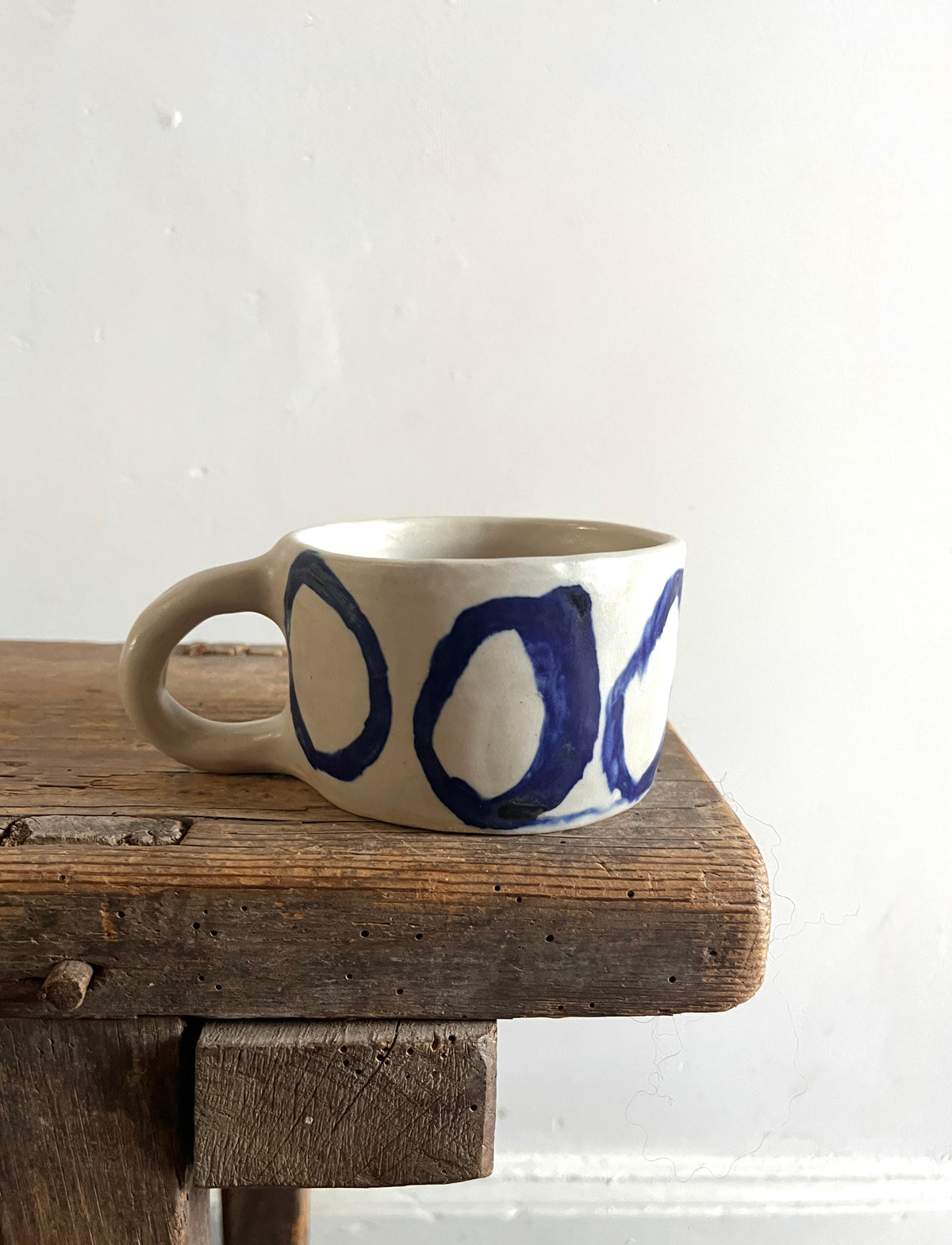 Blue Circles Cup MADE TO ORDER