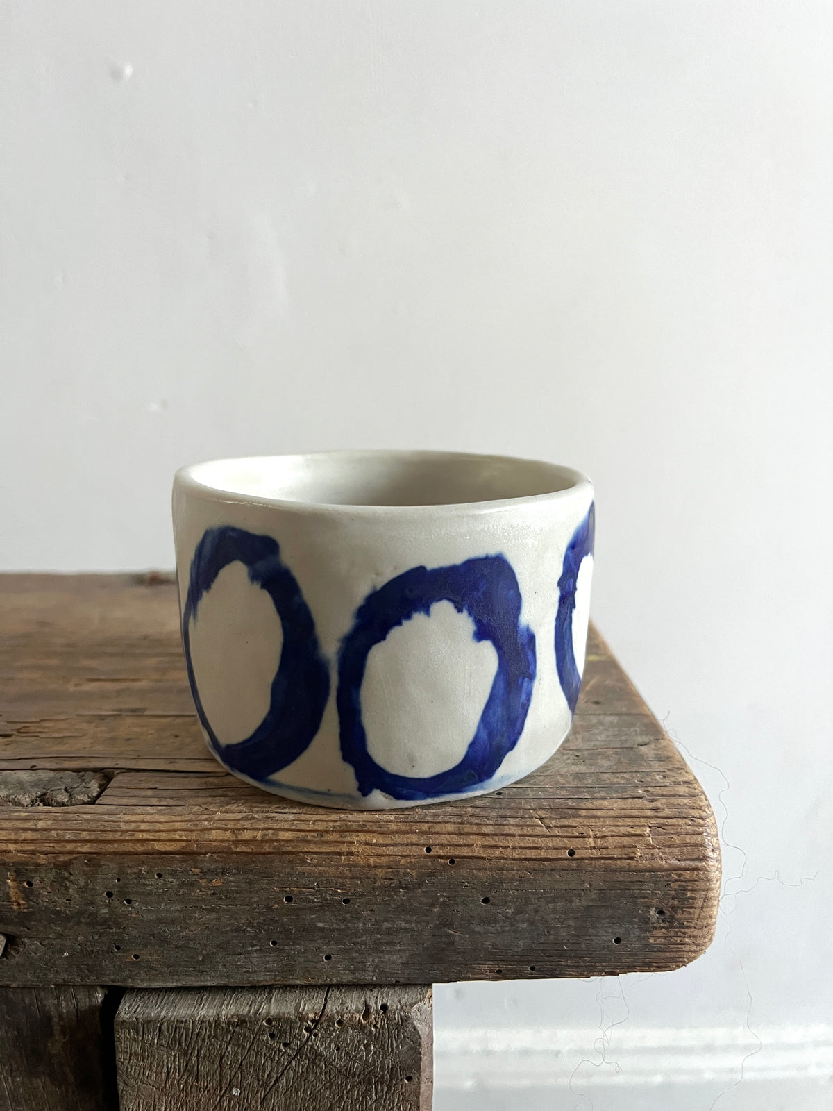 Blue Circles Cup MADE TO ORDER