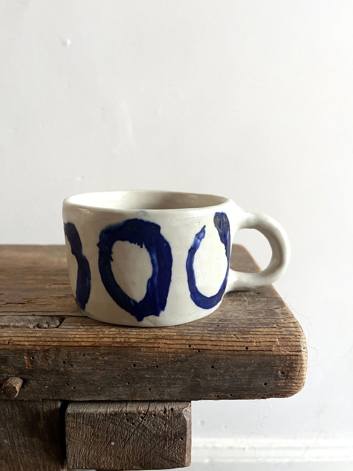 Blue Circles Cup MADE TO ORDER