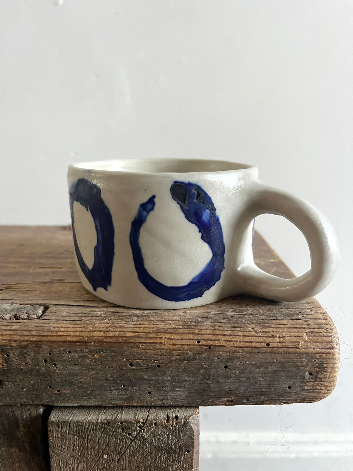 Blue Circles Cup MADE TO ORDER