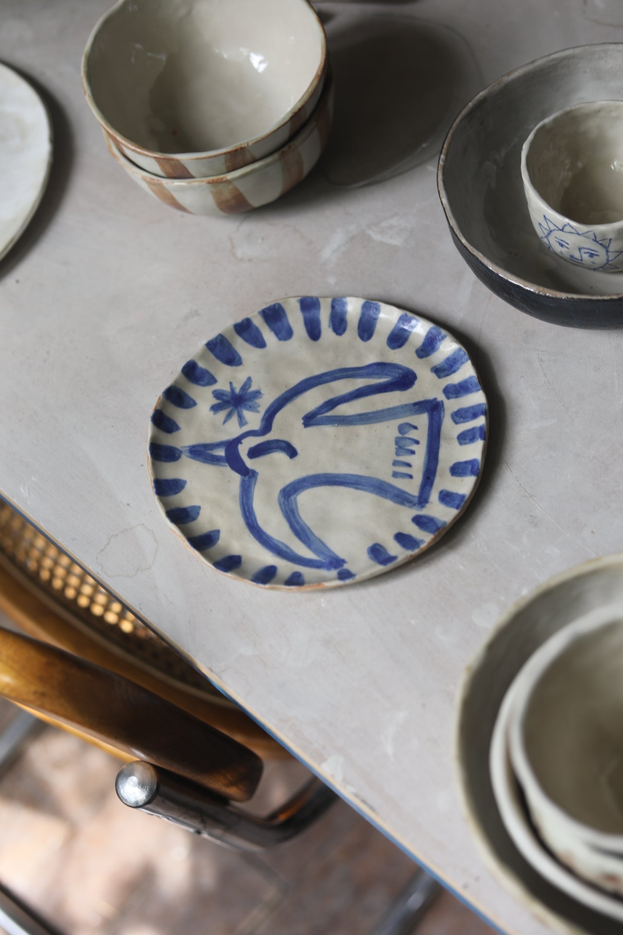 Handmade Stoneware Plate