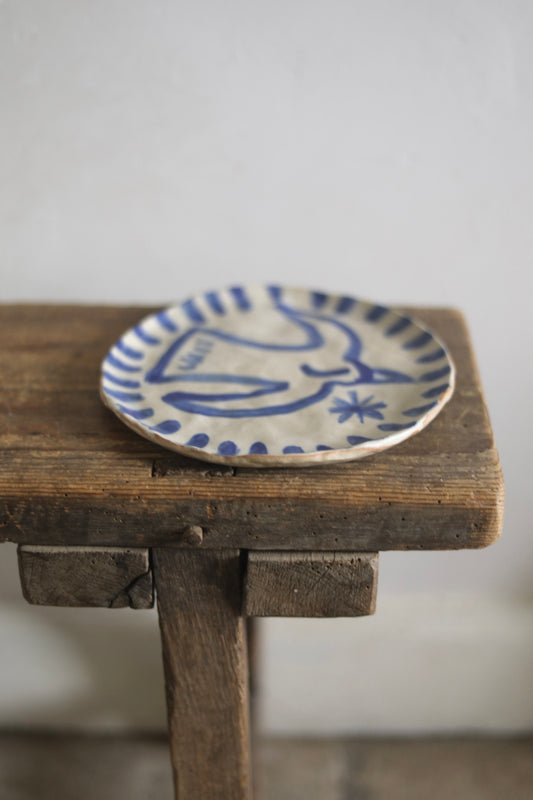 Handmade Stoneware Plate