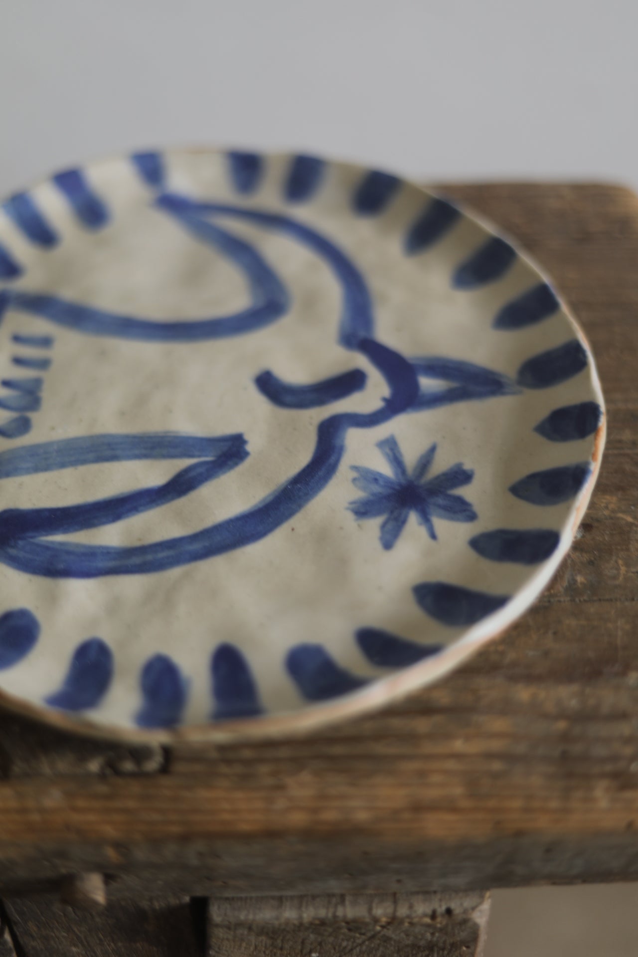 Handmade Stoneware Plate